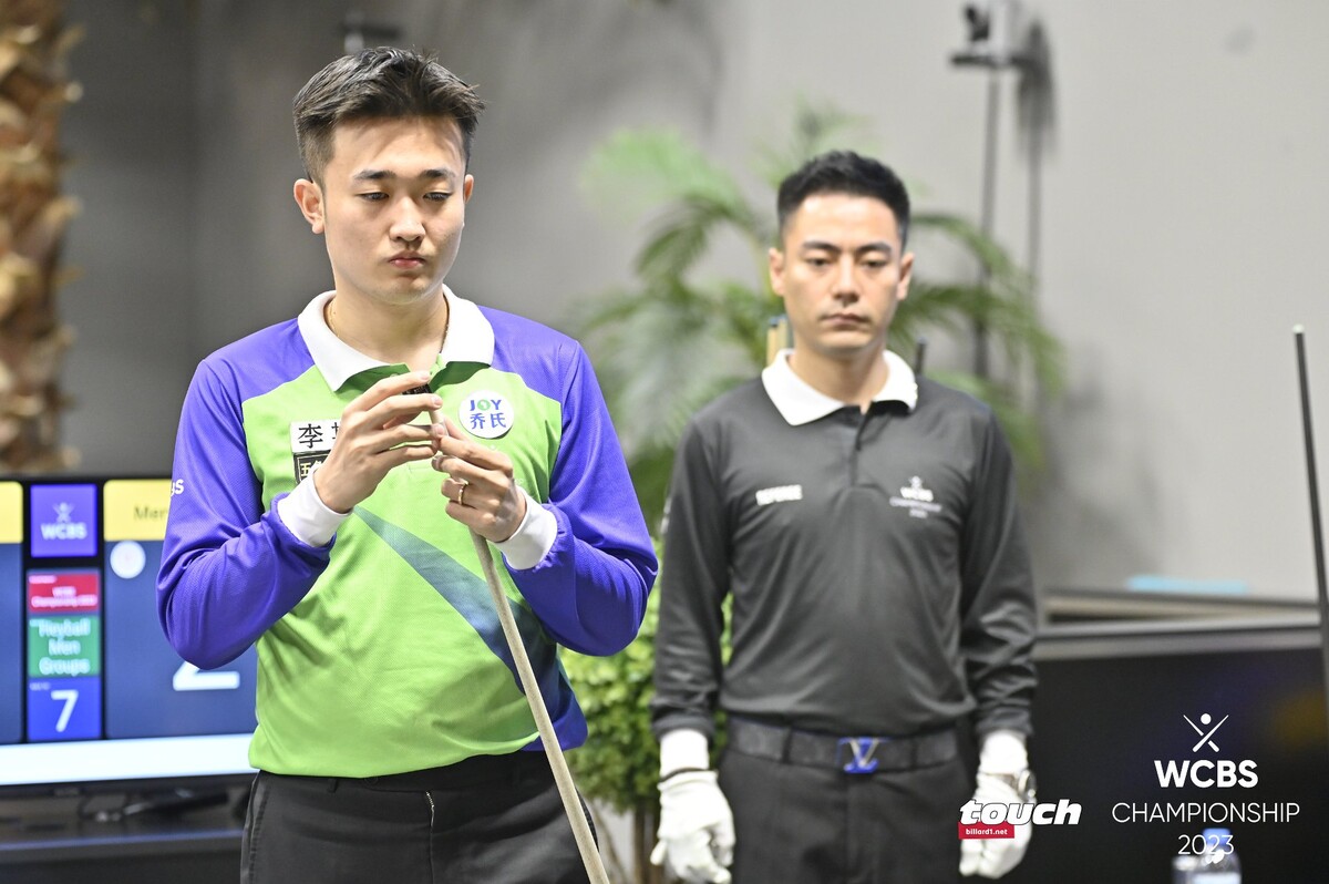 출전 선수 중 유일하게 5전 전승을 올린 아시아A팀 남자 헤이볼 대표 자오루리앙(중국).  사진=WCBS/TOUCH