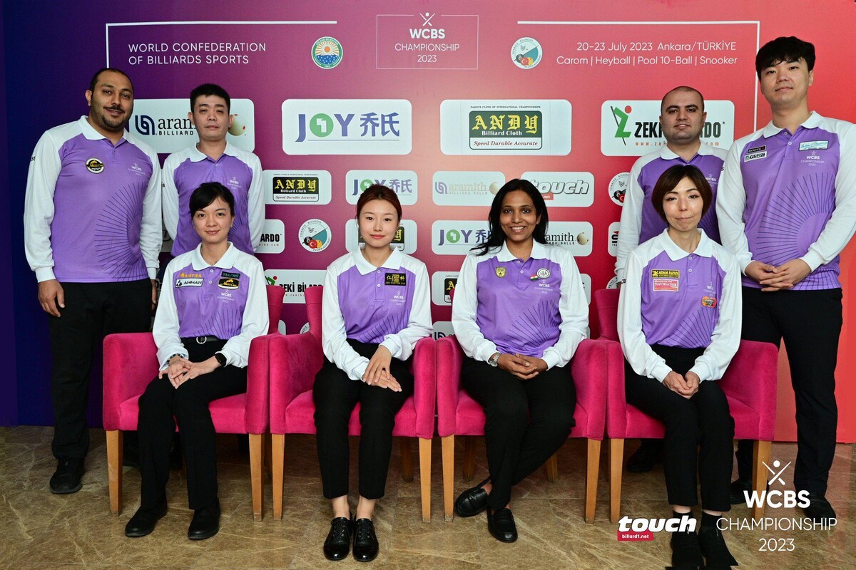 종합순위 2위에 오른 아시아B팀.  사진=WCBS/TOUCH