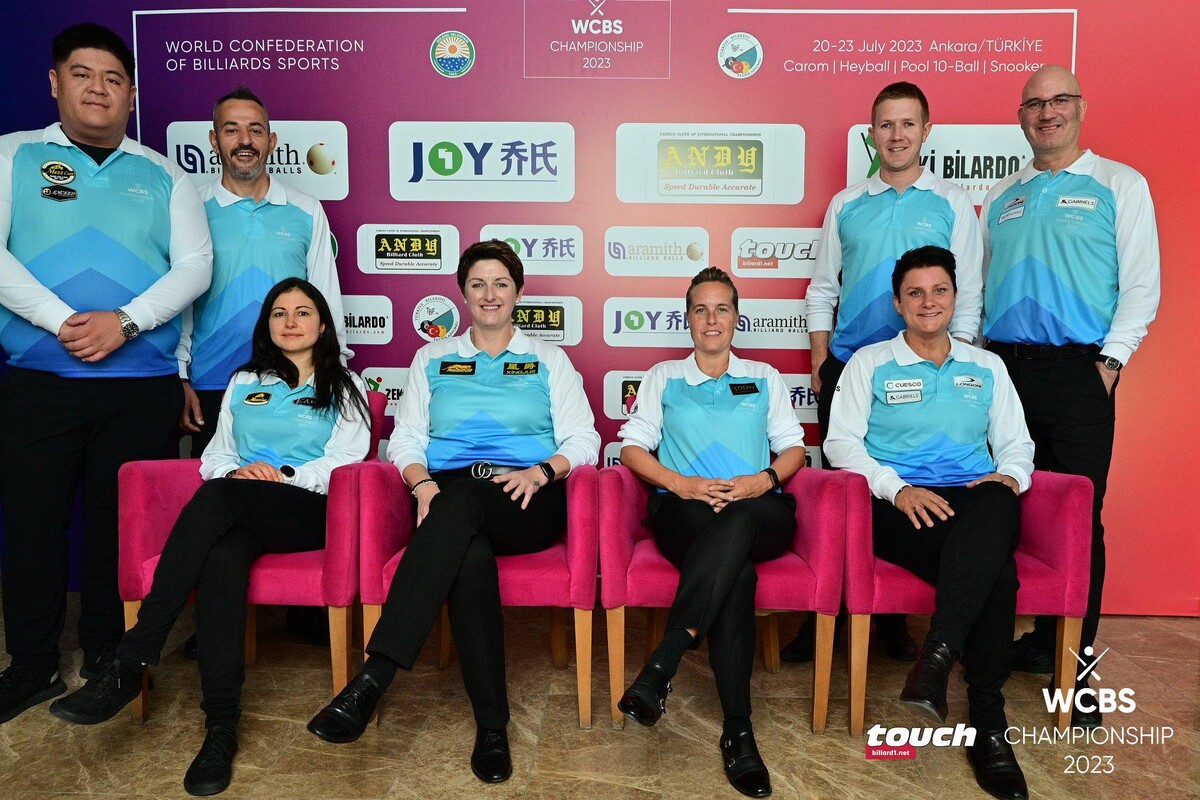 종합순위 3위에 오른 유럽A팀.  사진=WCBS/TOUCH