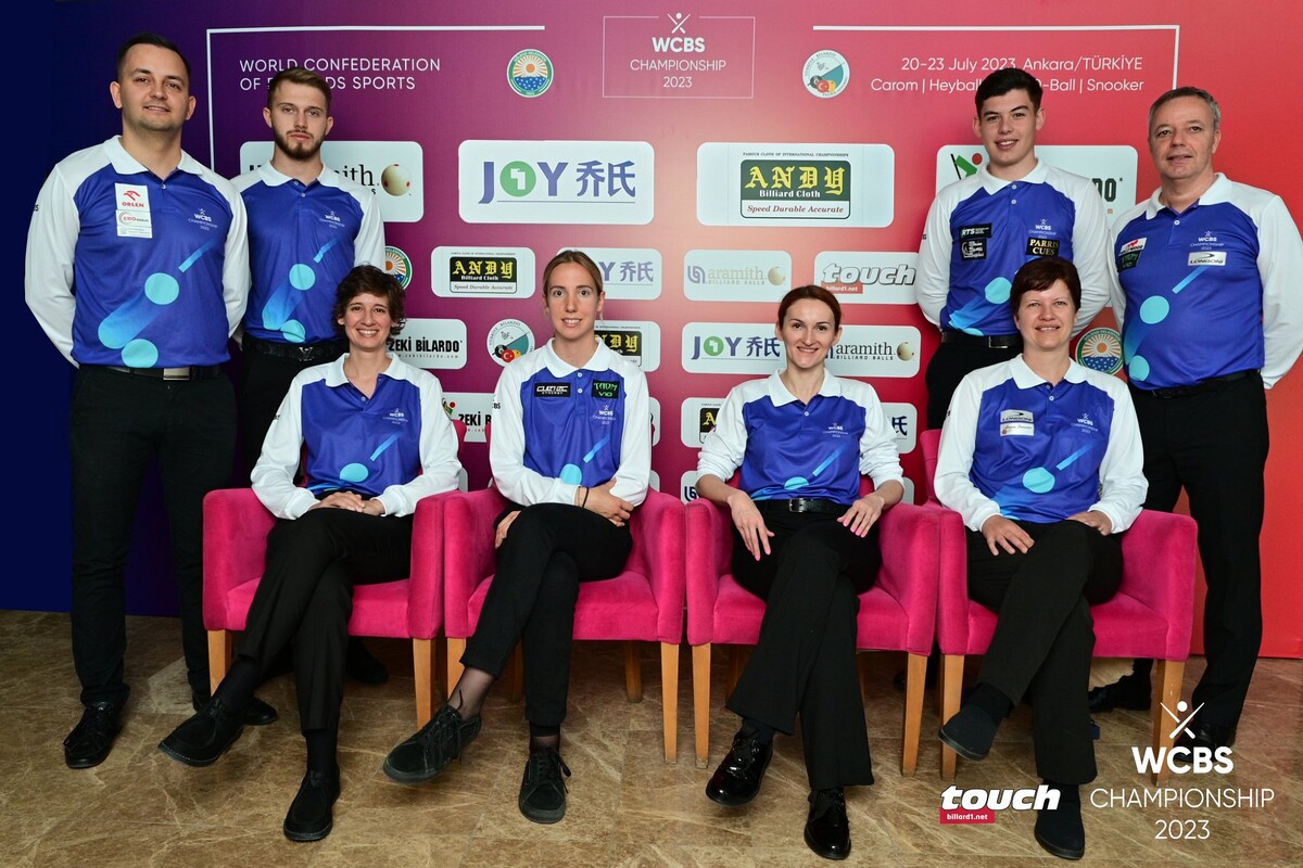 종합순위 4위 유럽B팀.  사진=WCBS/TOUCH