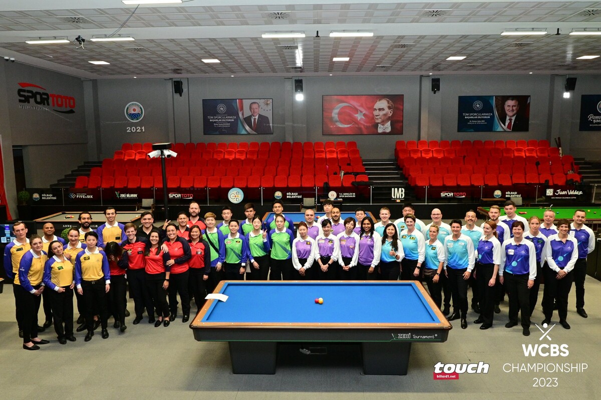 이번 대회에 출전한 6개 팀 선수들.  사진=WCBS/TOUCH