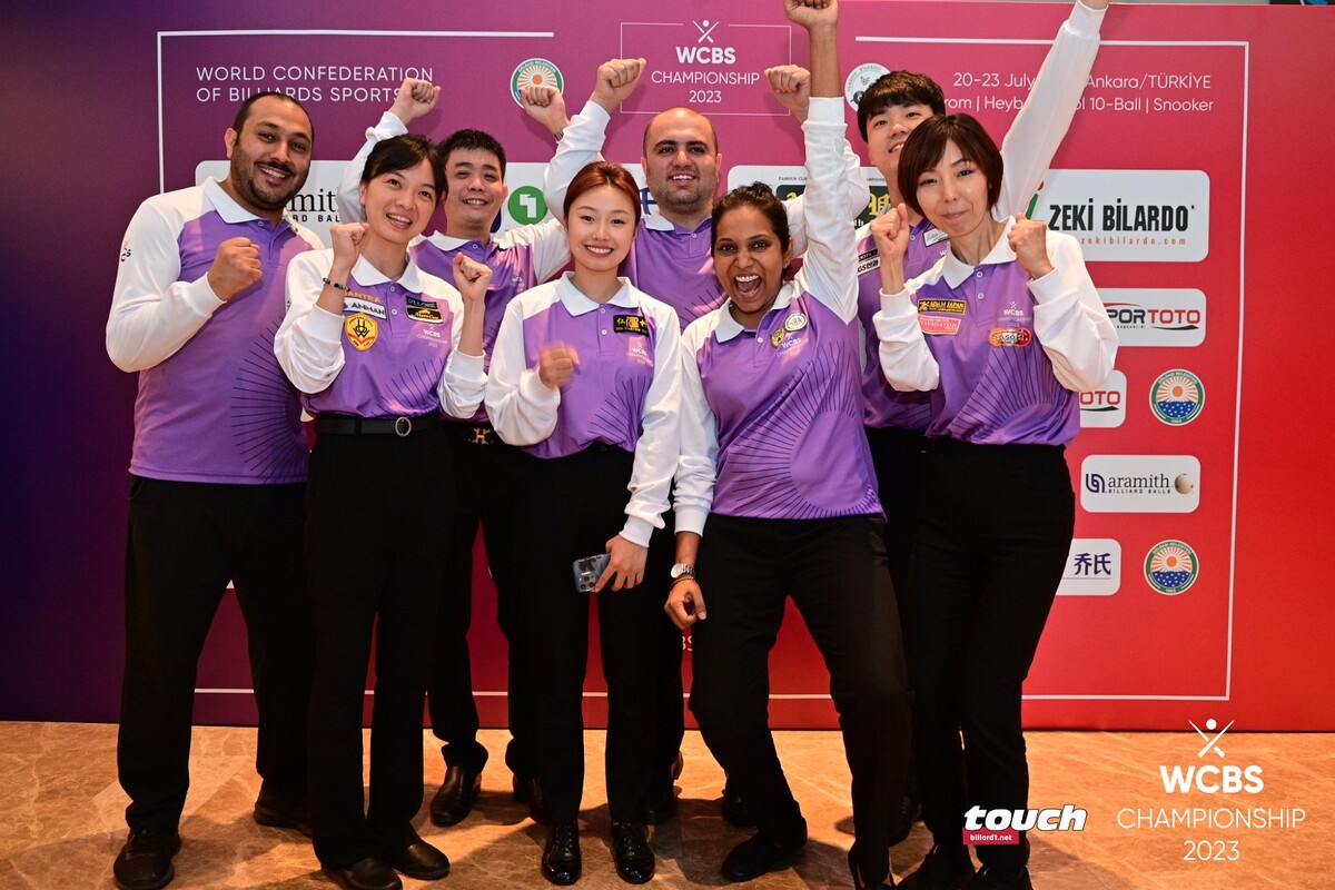 '제1회 WCBS 챔피언십' 우승을 차지한 아시아B팀.  사진=WCBS/TOUCH