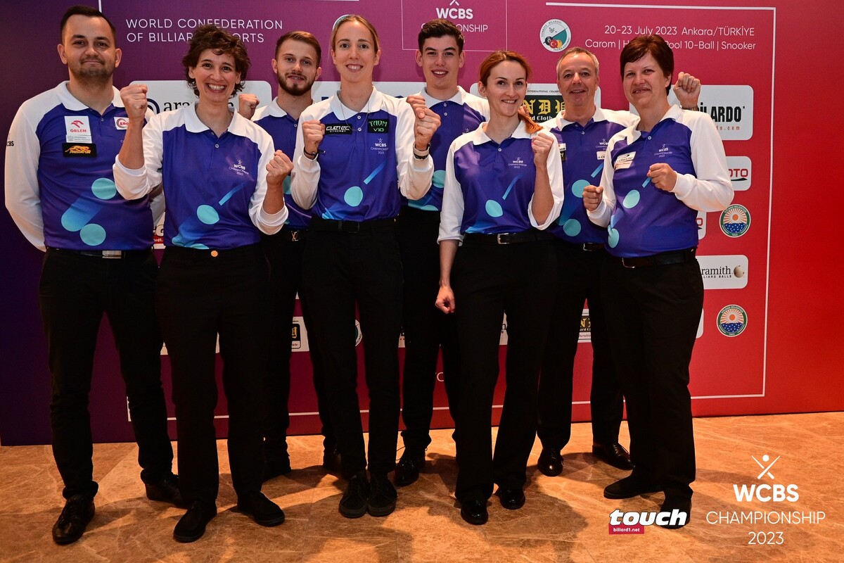 준우승 유럽B팀.  사진=WCBS/TOUCH