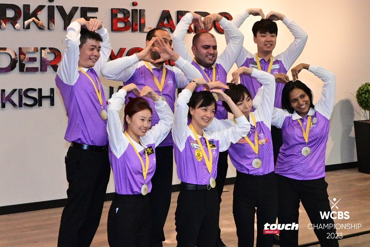 우승 아시아B팀.  사진=WCBS/TOUCH