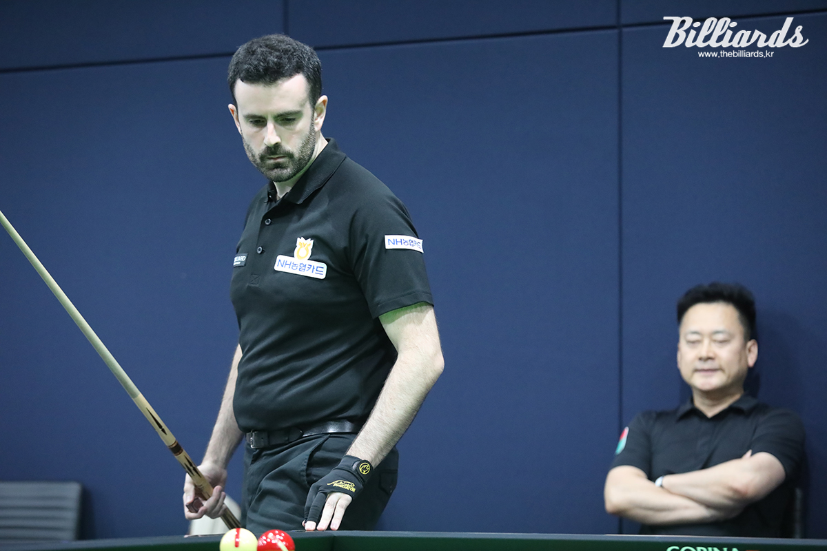 안토니오 몬테스(NH농협카드)는 한국의 권기영을 3-1로 누르고 32강에 진출했다.  사진=고양/이용휘 기자