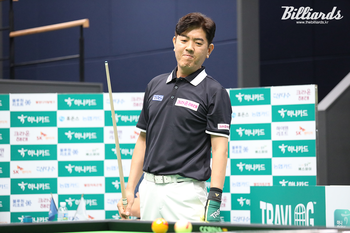 강승용을 3-1로 꺾은 김재근(크라운해태).  사진=고양/이용휘 기자