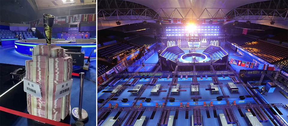 얼마 전 중국에서는 우승상금 10억원이 걸린 '헤이볼 월드챔피언십'이 개최됐다.   빌리어즈 자료사진