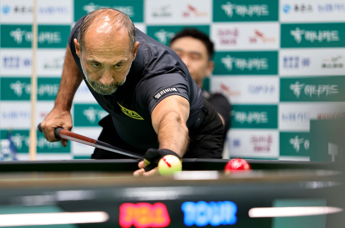 16강에 진출한 세미 시아그너.  사진=PBA 제공