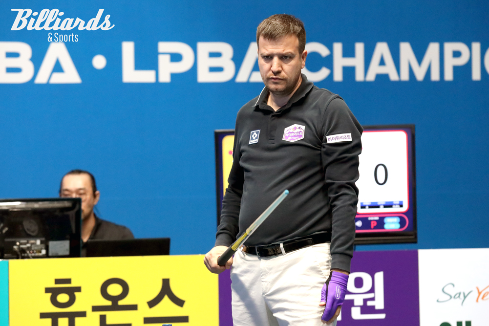 사이그너와 체넷(사진)의 8강전 승자가 준결승에서 김재근과 결승 진출을 다툰다.  빌리어즈 자료사진