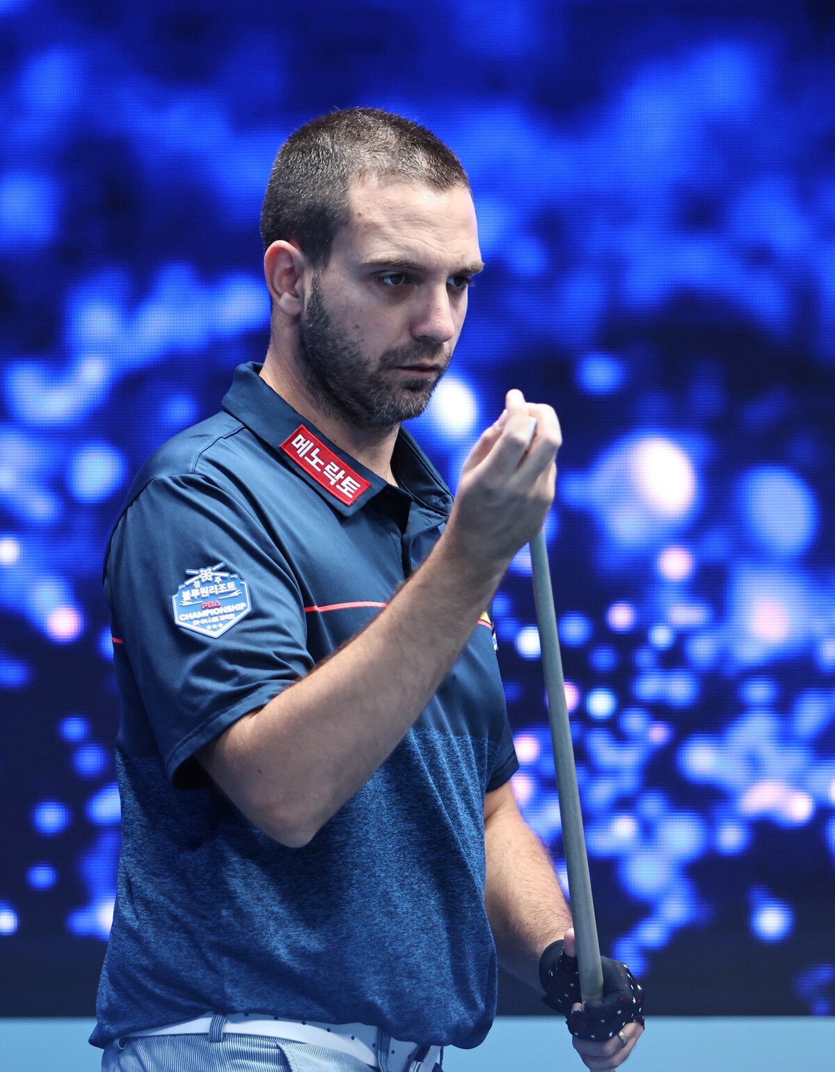 팔라존은 이번 대회 역대 최고의 폼으로 또 한 번 역사에 도전하고 있다. 그가 이번 투어에서 퍼펙트큐와 웰뱅톱랭킹, 우승까지 3관왕을 차지할 수 있을지 주목된다.  사진=PBA 제공