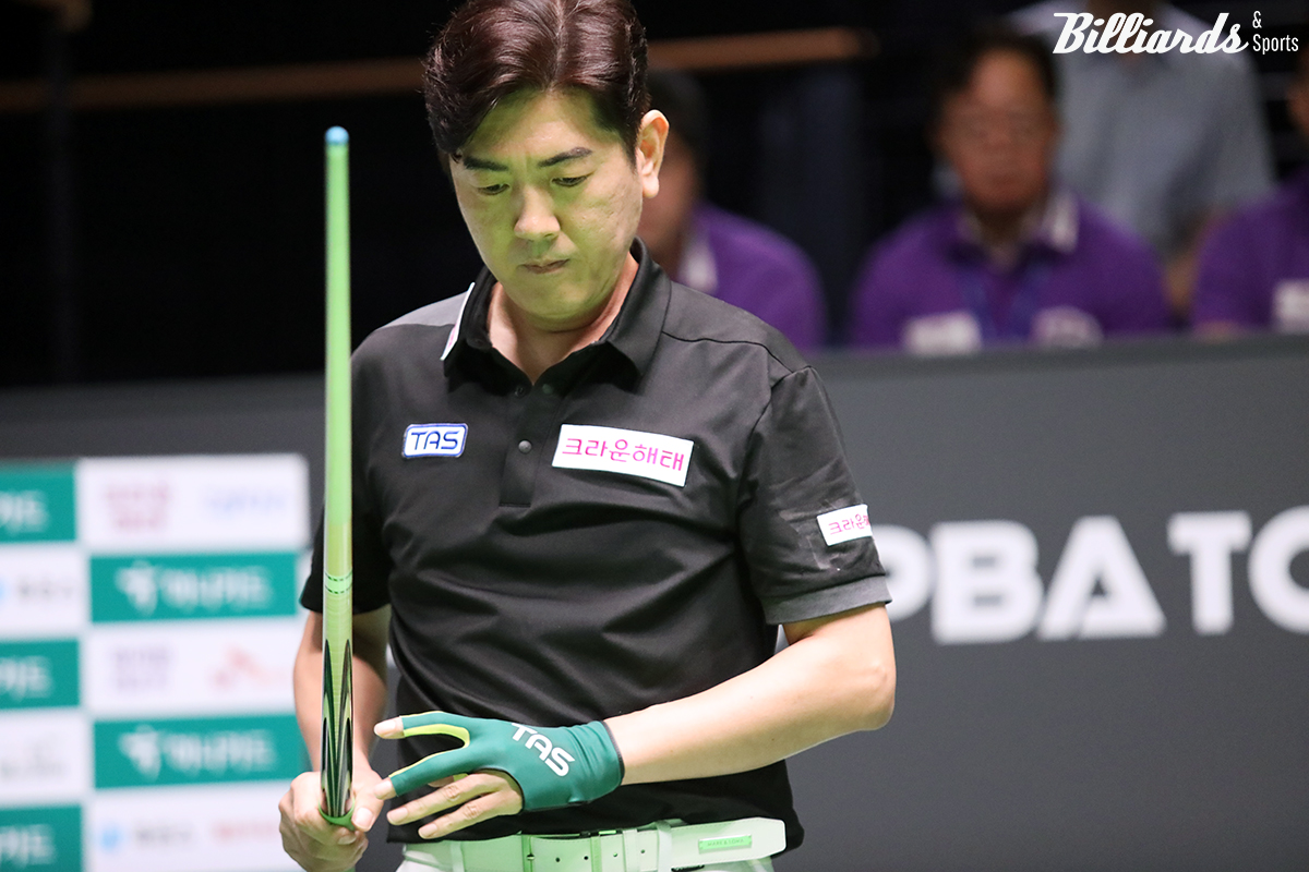 김재근은 승리까지 단 3점 남은 상황에서 아쉽게 마무리를 하지 못해 결승 진출에 실패했다.  사진=고양/김민영 기자