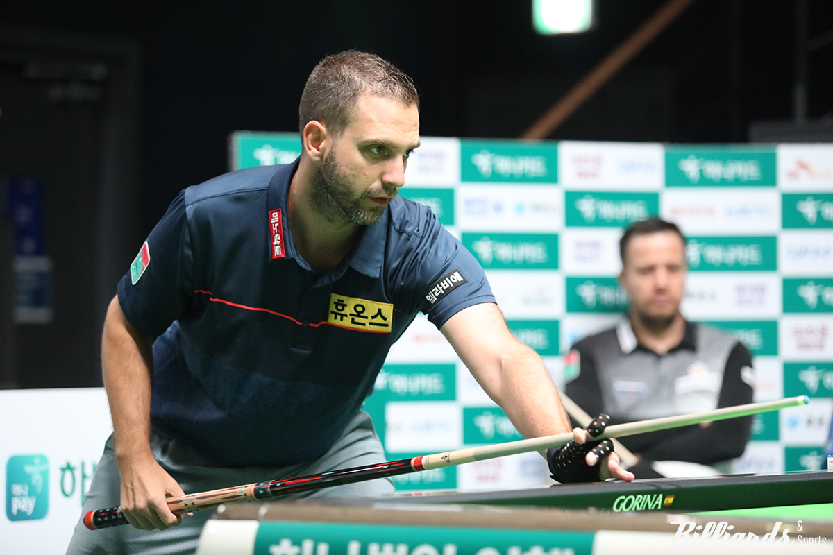 팔라존은 이번 대회에서 퍼펙트큐와 톱애버리지, 우승까지 3관왕을 휩쓰는 '트리플크라운'을 달성했다.   사진=고양/이용휘 기자