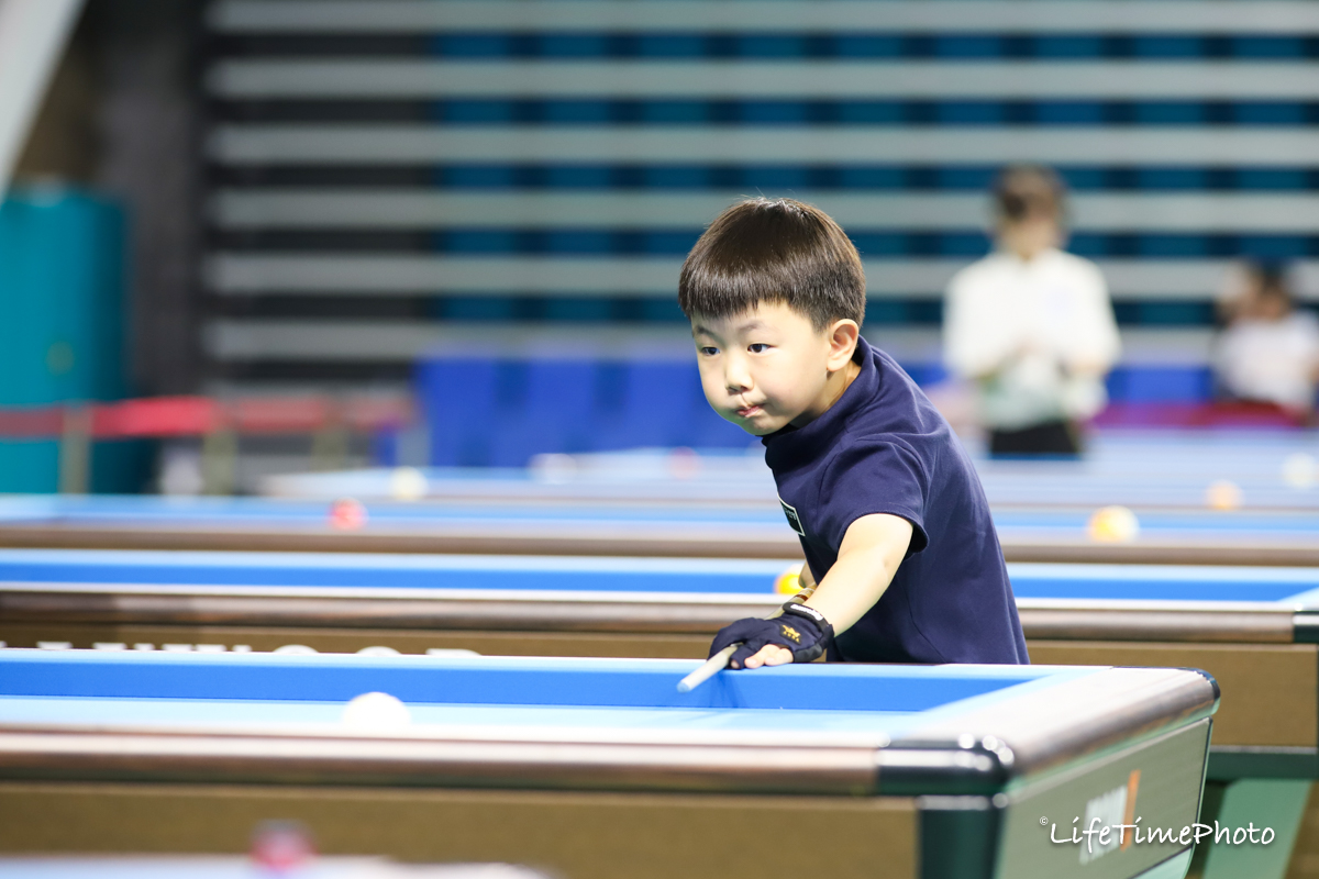 '2023 경남고성군수배 전국당구대회'가 지난 주말 초중등부와 고등부 등 경기가 열렸다.  사진=KBF 제공