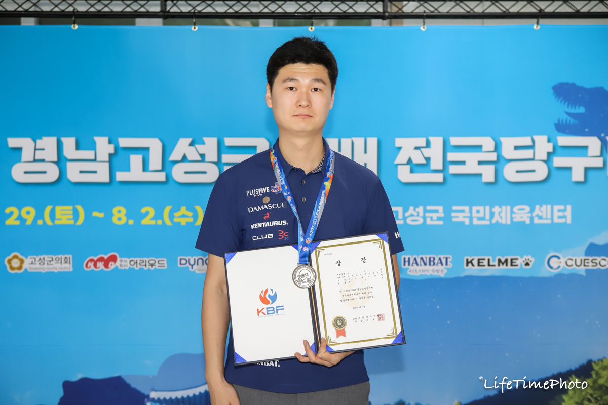 준우승 박용준.   사진=KBF 제공