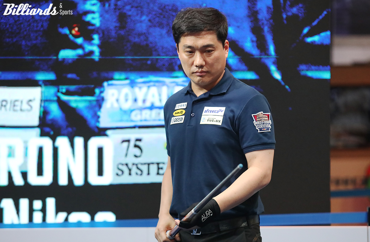 B조 2위로 2차 패자부활전에 오른 차명종(인천체육회).  사진=잠실/이용휘 기자