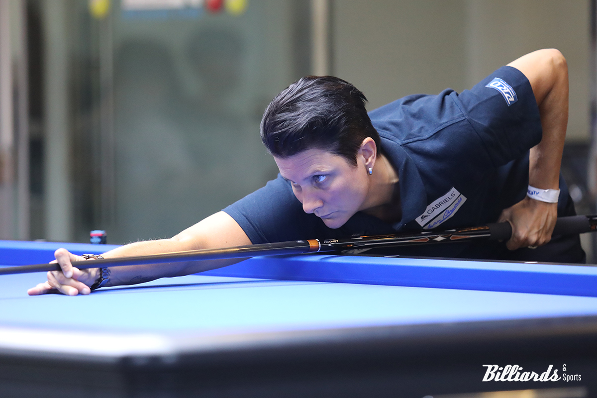 본선 리그전 결과 1위로 결승에 오른 테레사 클롬펜하우어. 사진=강남/김민영 기자