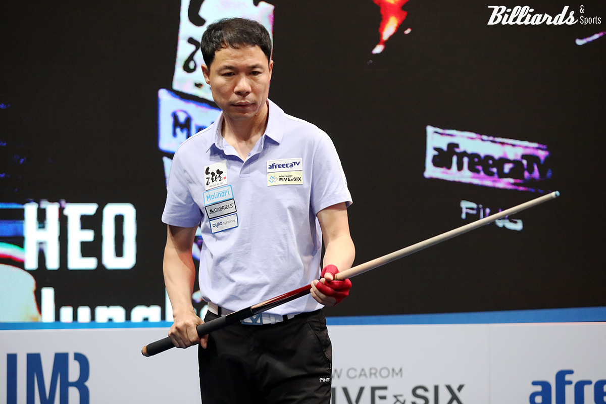 2차 패자부활전 B조에서 승부치기 끝에 2위로 올라간 허정한(경남).  사진=잠실/김민영 기자