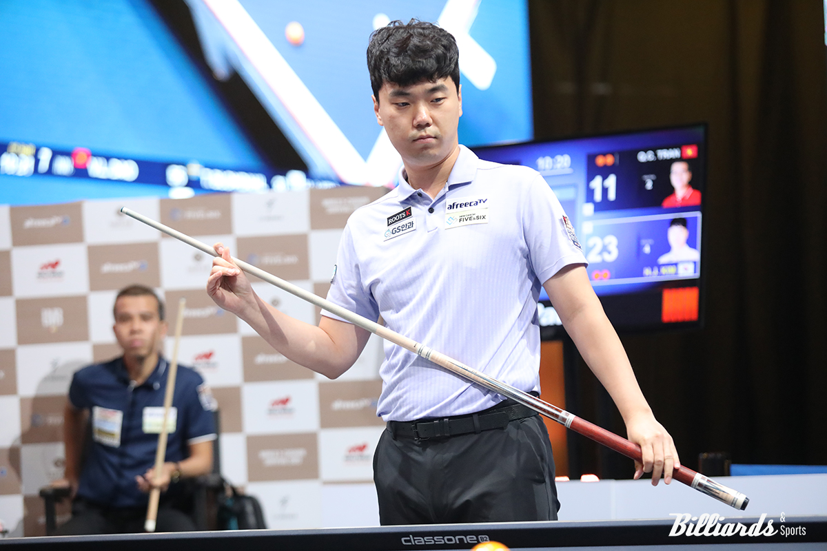 조 4위로 준결승 진출이 좌절된 김행직. 사진=잠실/이용휘 기자