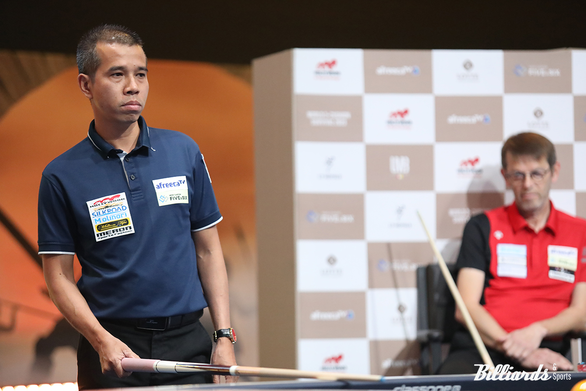 후반전 러쉬로 다오반리와 조 1위 경쟁을 벌인 쩐뀌엣찌엔. 사진=잠실/이용휘 기자