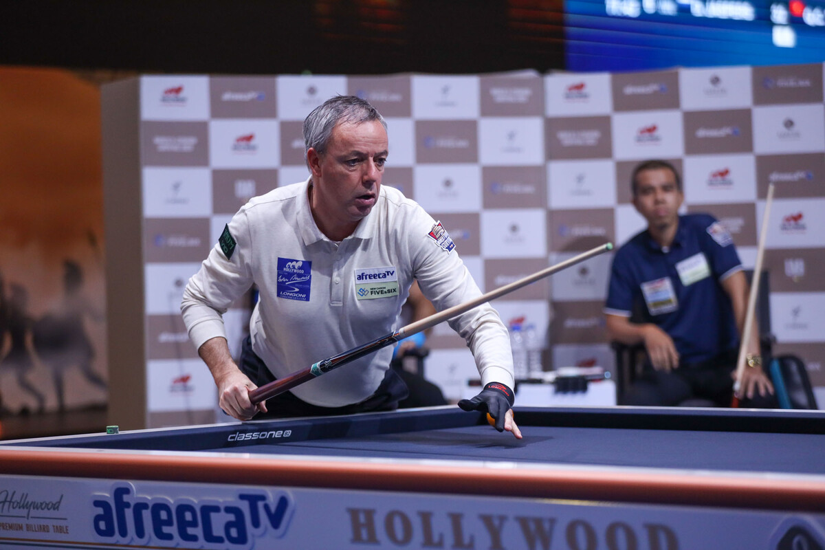 전후반 90분 동안 20타로 부진하며 탈락한 야스퍼스.