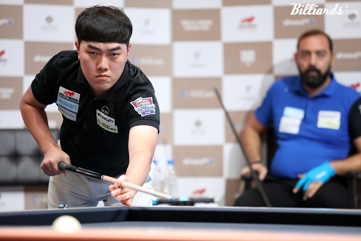 한국의 4회 연속 서바이벌 대회 결승 진출을 달성한 김준태(경북체육회)는 결승에서 부진해 4위에 머물렀다.