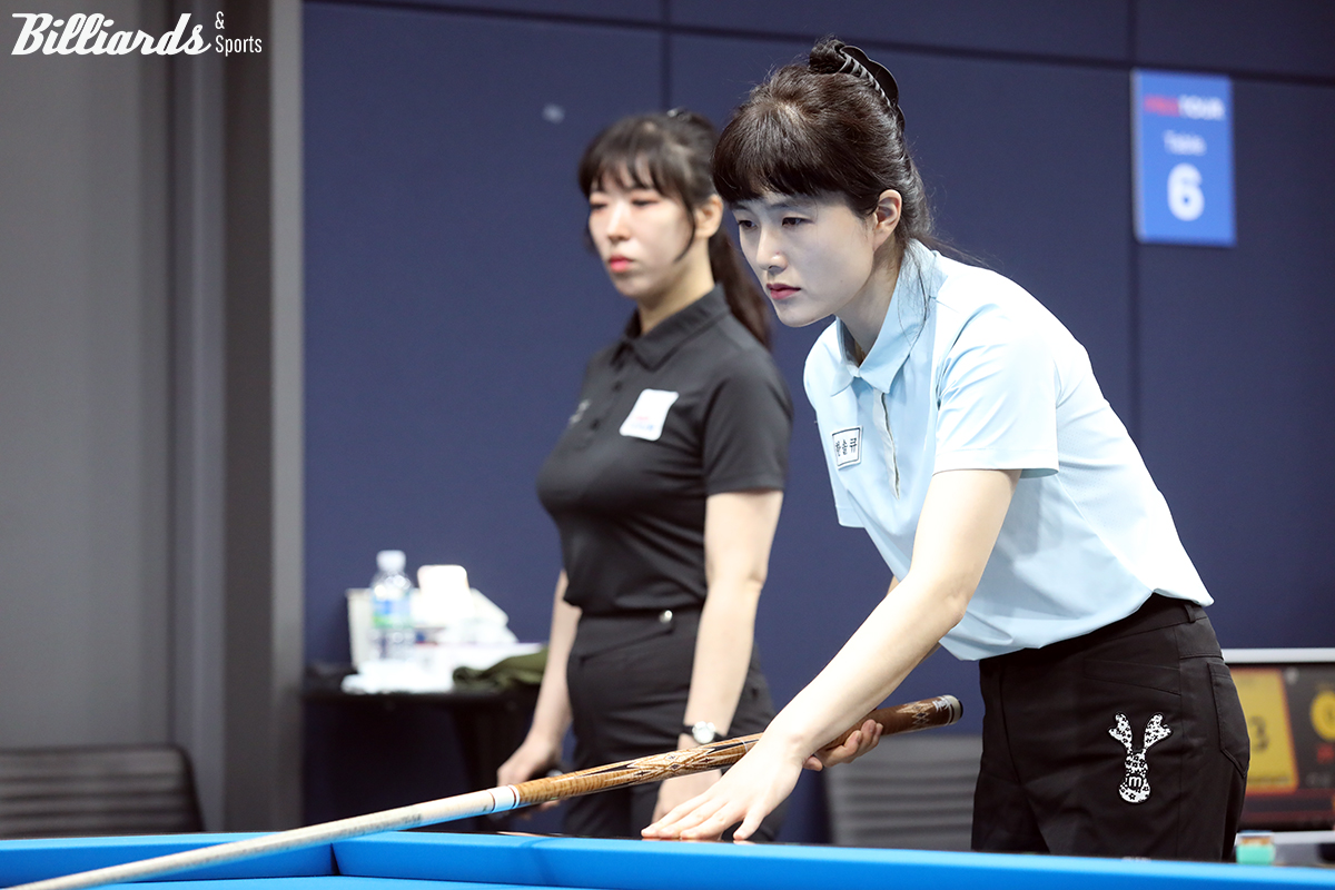 박다솜은 이번 시즌에 하이런 8점, 7점 등 장타와 함께 꾸준한 경기력을 보이며 네 차례의 투어 모두 64강 이상 성적을 내고 있다.