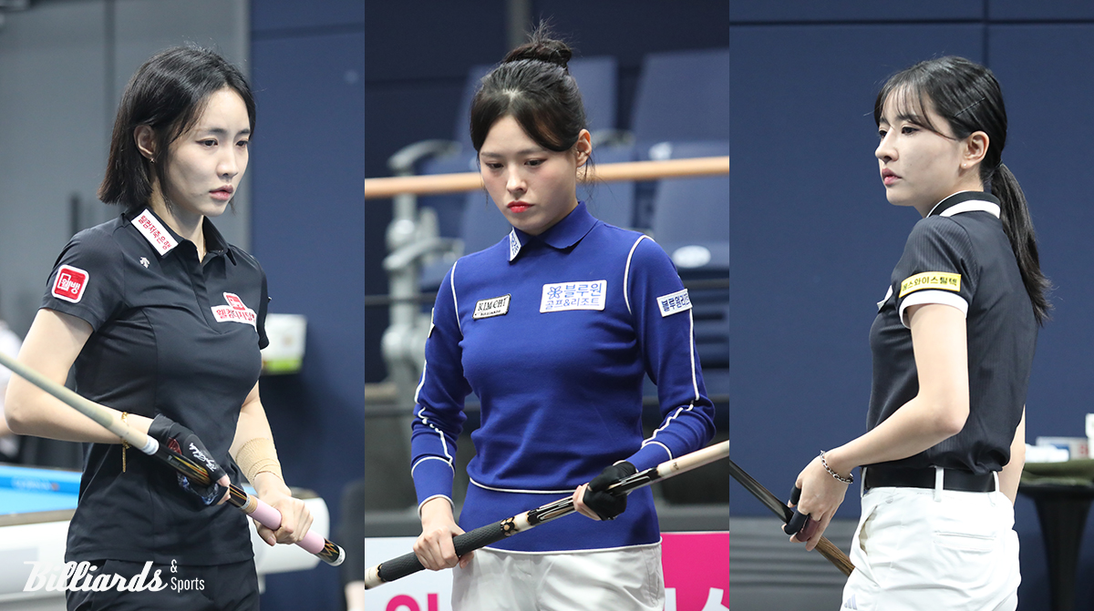 (왼쪽부터) 최혜미, 서한솔, 한슬기