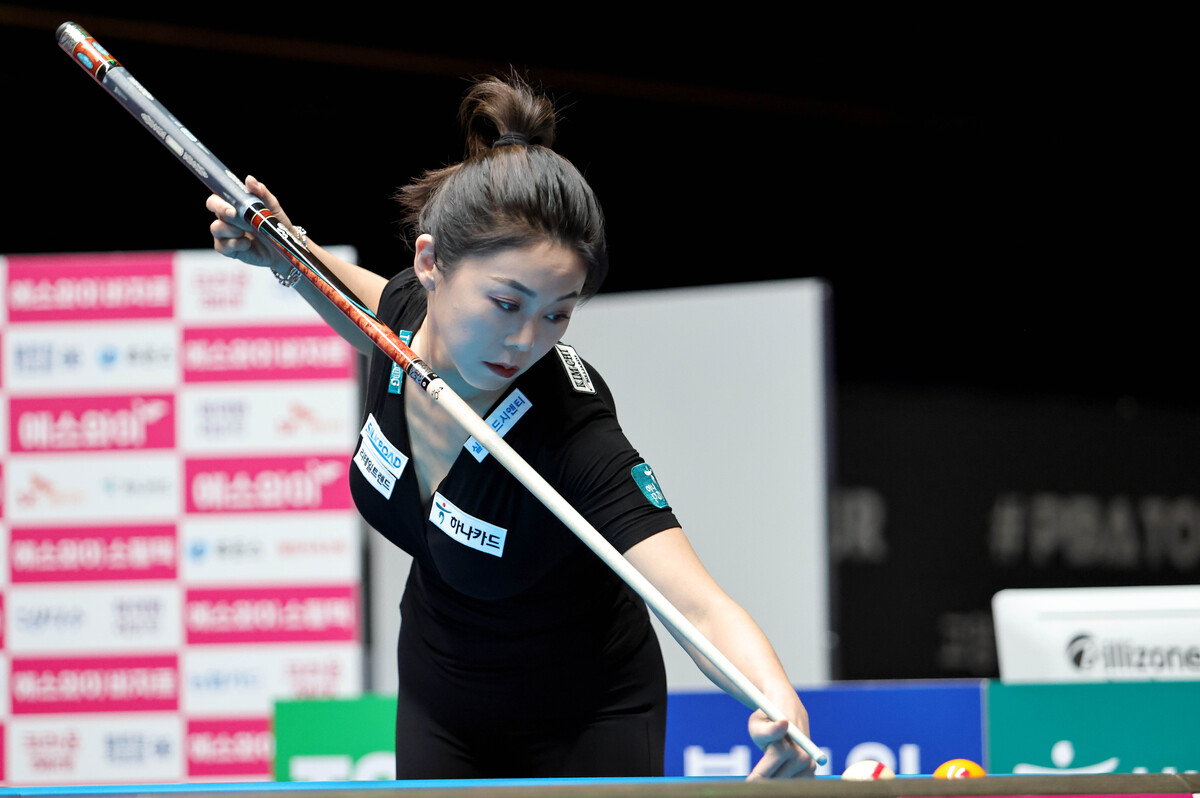 통산 6승과 시즌 첫승에 도전하는 김가영(하나카드).