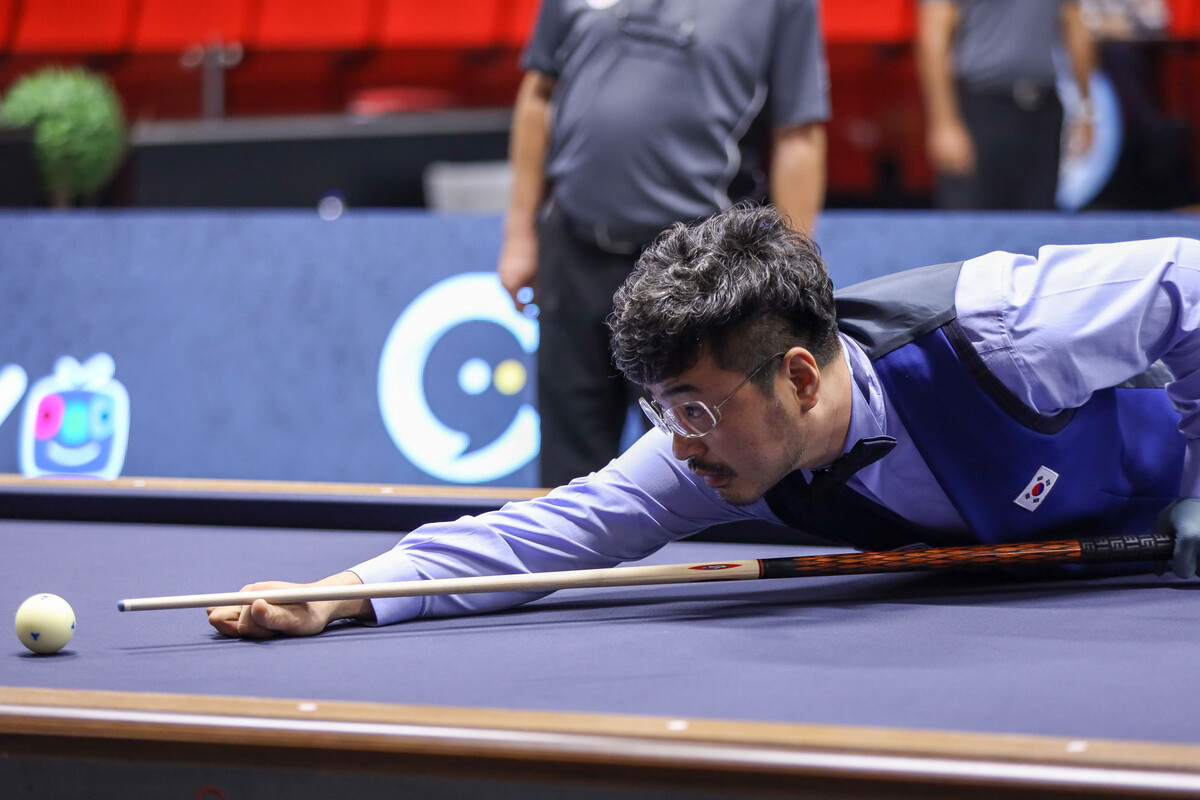 야스퍼스에게 패했지만, 애버리지에서 앞서 2위로 본선에 올라간 안지훈.