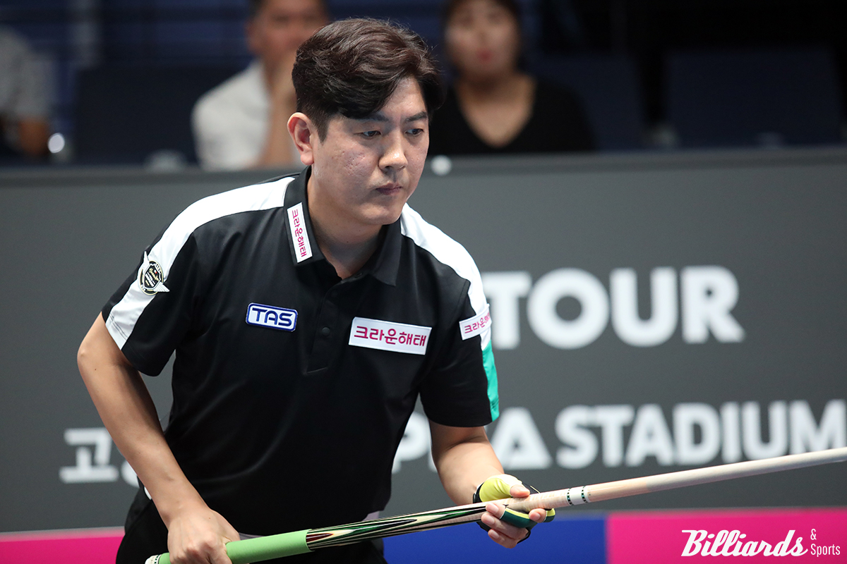 '킹스맨' 김재근(크라운해태)이 3차 투어에 이어 4차 투어도 8강에 진출했다.  사진=고양/김민영 기자