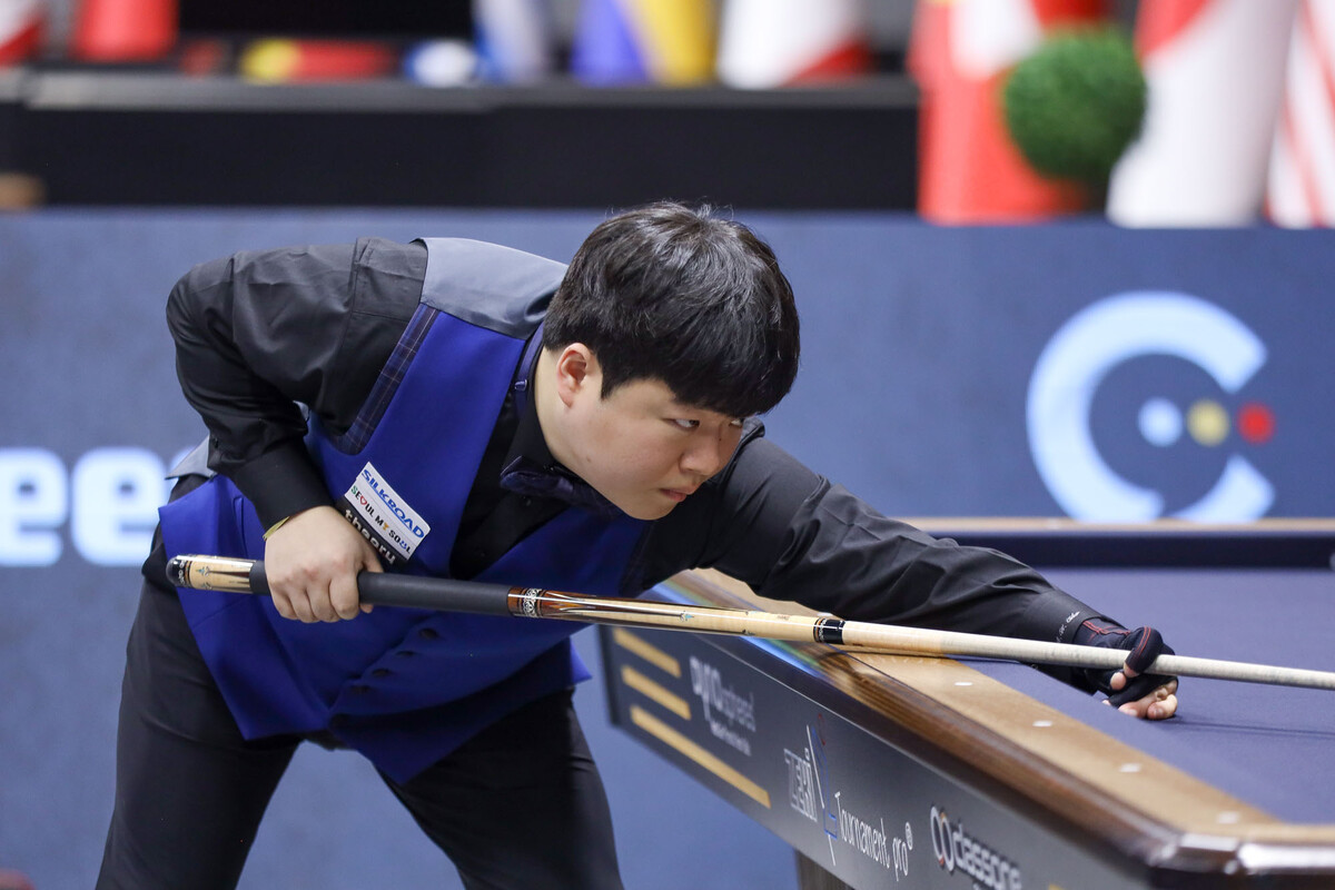 준결승전에서의 조명우. 사진=아프리카TV 제공