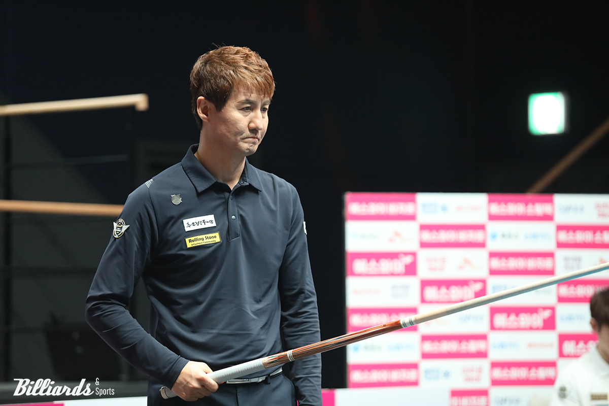 2, 3세트에 각 한 이닝씩을 범타로 물러난 박기호는 4세트에 매 이닝 득점을 올리고 1-3으로 모리 유스케를 압박했다. 사진=고양/김민영 기자