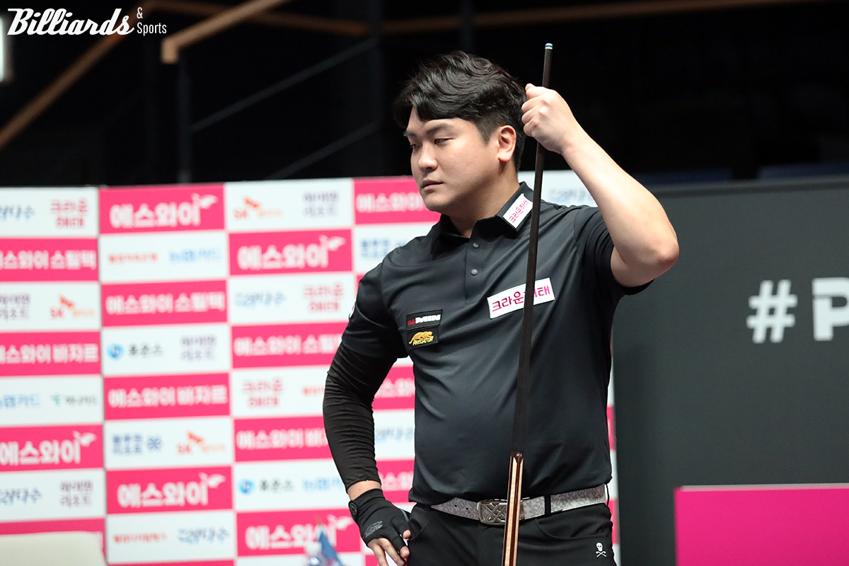 마지막 7세트에서 결정적인 공격이 실패하자 아쉬워하는 오태준.  사진=고양/김민영 기자