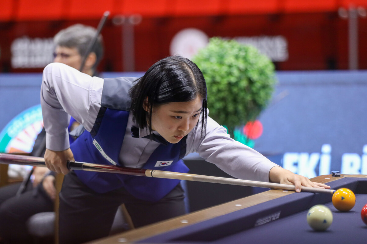 김하은은 하이런 6점과 5득점 등 초반에 기선을 잡아 마지막까지 한 번도 역전을 허용하지 않으며 25:22로 승리를 거뒀다.