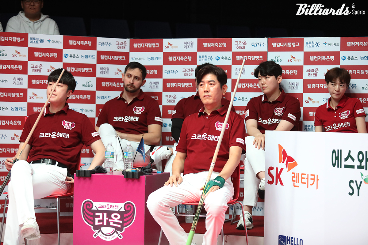 아쉽게 준우승에 그친 크라운해태. 