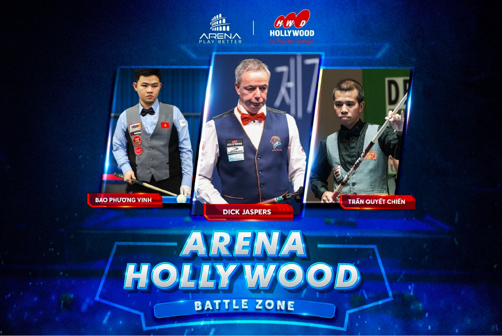 28일 베트남에서 개최되는 '허리우드 3쿠션 서바이벌 매치'.