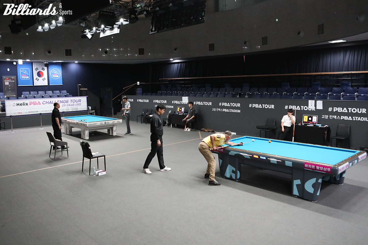 준결승 경기 장면.