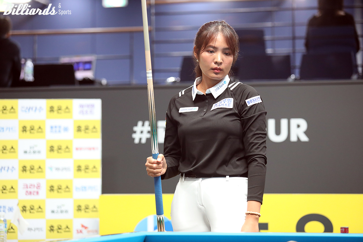 스롱 피아비(블루원리조트)는 64강 시작 후 25분이 지난 시점까지 단 5득점에 그치며 적응에 애를 먹었다.