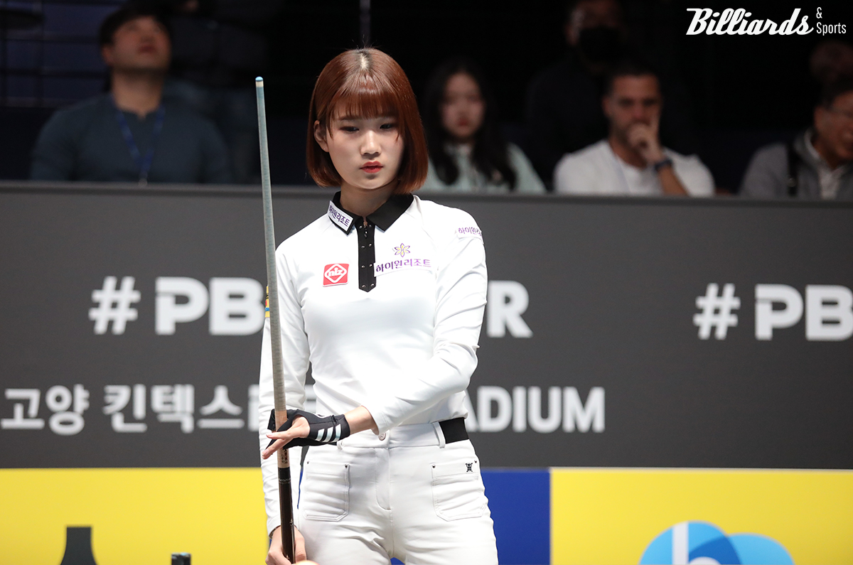 8강에서 백민주와 대결하는 용현지(하이원리조트).