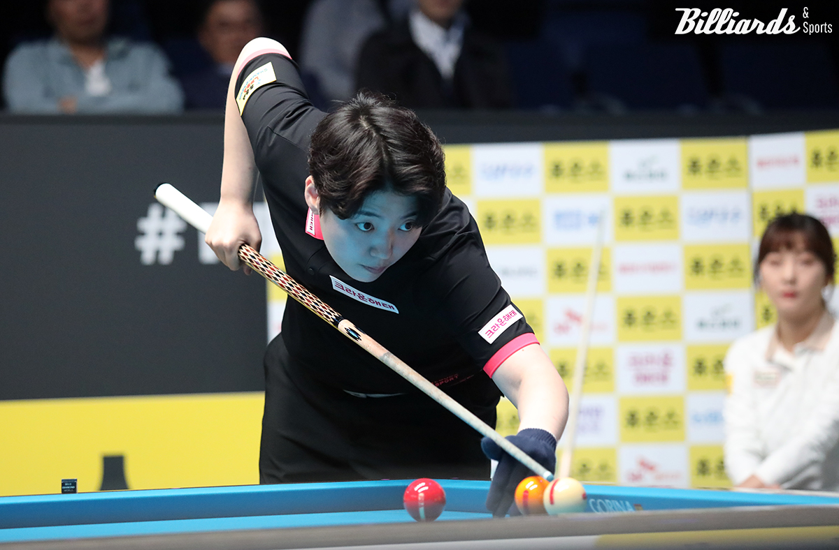 아쉽게 준결승에서 패한 백민주.