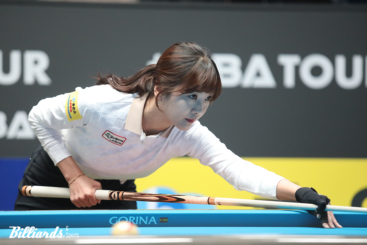 백민주를 꺾고 결승에 오른 김상아. 사진=고양/김민영 기자