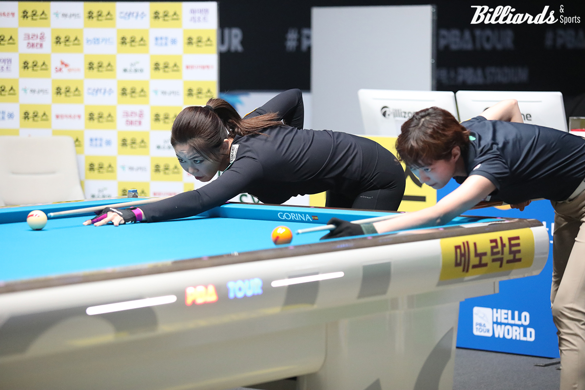 준결승전 뱅킹 장면.