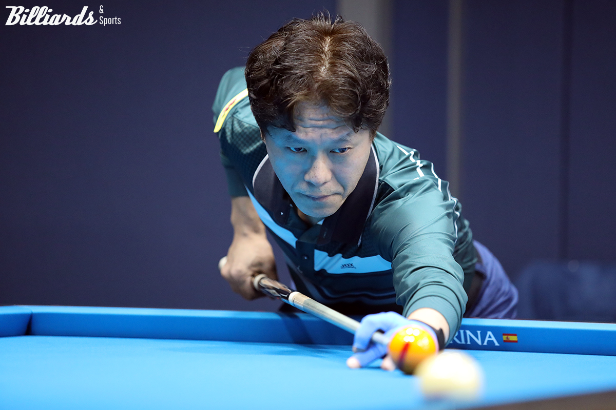 64강에서 마르티네스와 재대결을 벌이는 한국의 임태수.  