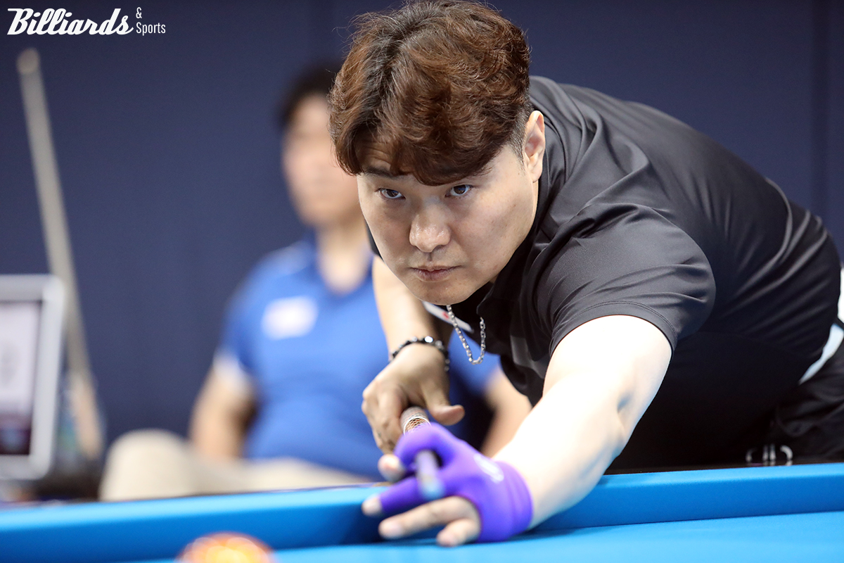 128강에서 아깝게 산체스에게 패한 박정근.