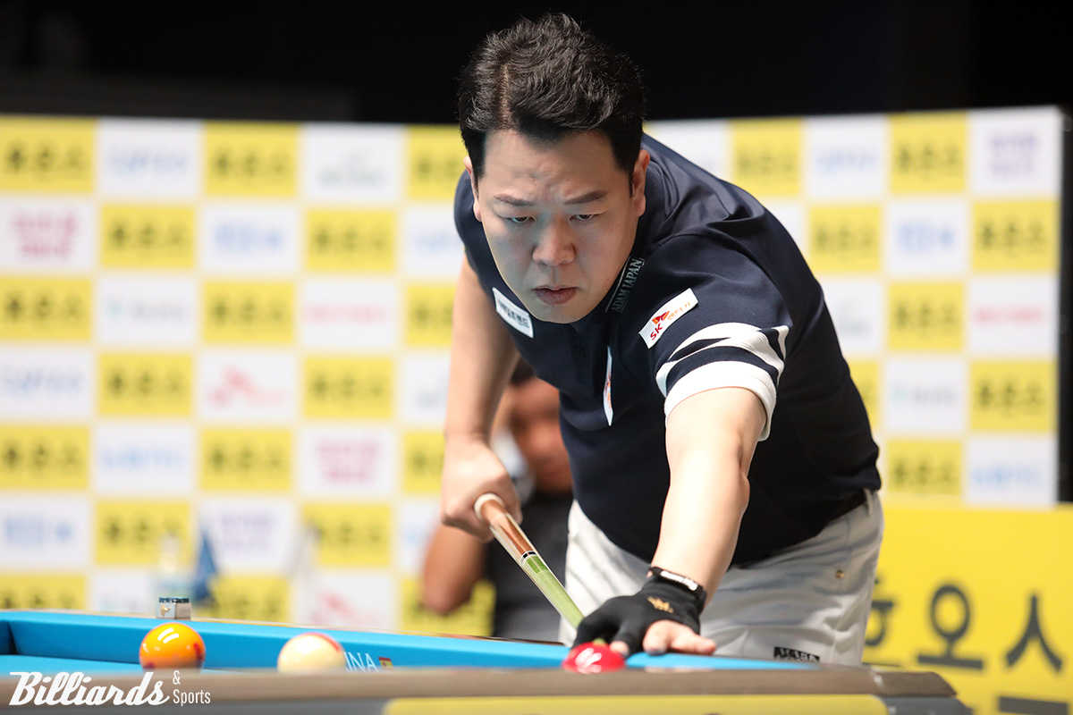 '헐크' 강동궁(SK렌터카)이 지난 3차 투어에 이어 5차 투어에서 두 번째 첫판 탈락했다.  사진=고양/김민영 기자