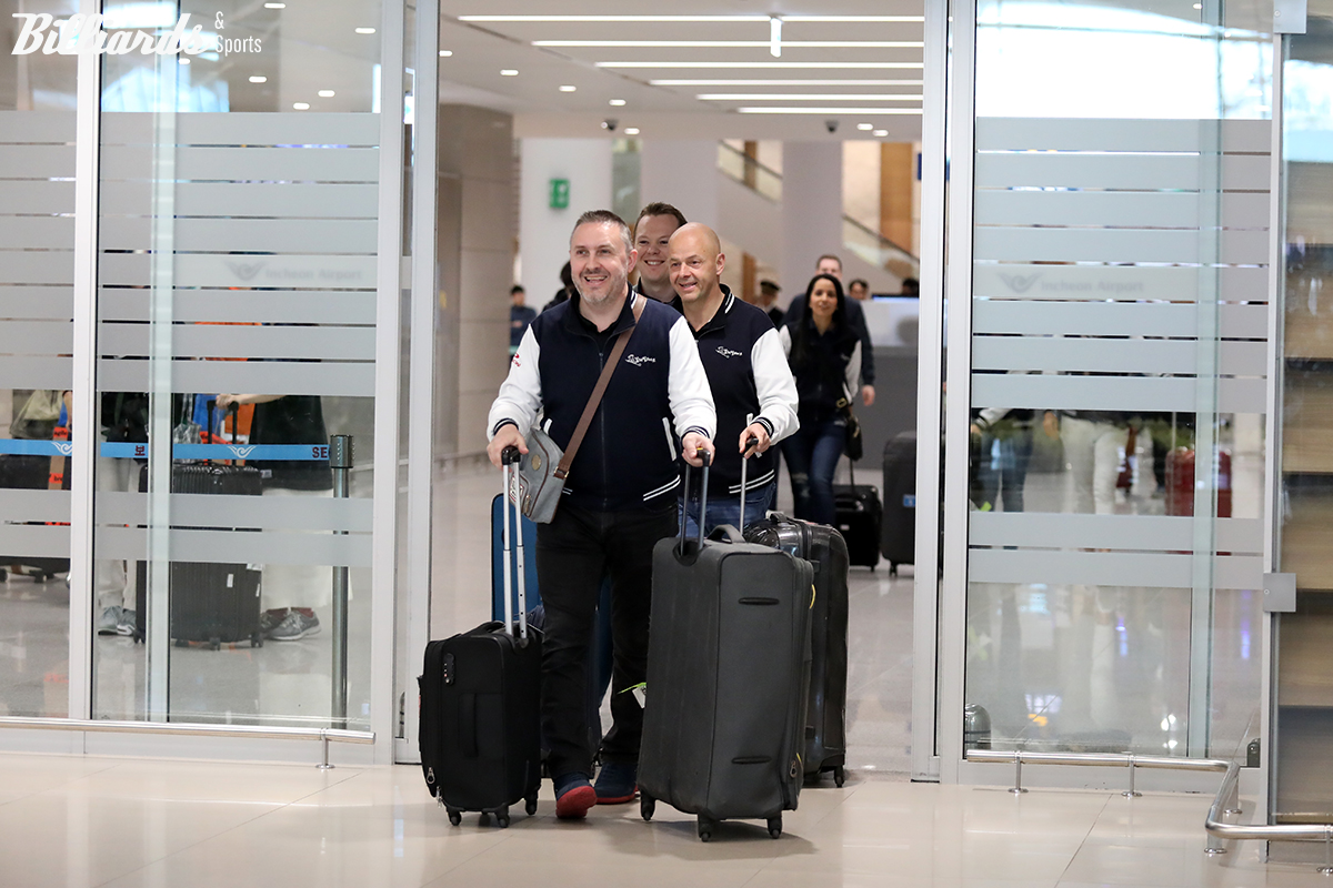 Kudron entra na Coreia pelo aeroporto de Incheon em 8 de abril de 2019.