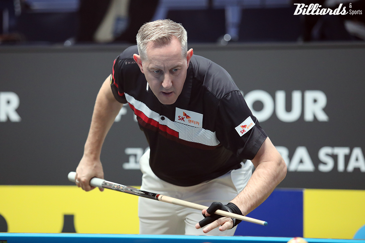 레펀스는 복병 김영원에게 패해 이번 시즌에 처음 128강에서 탈락했다.