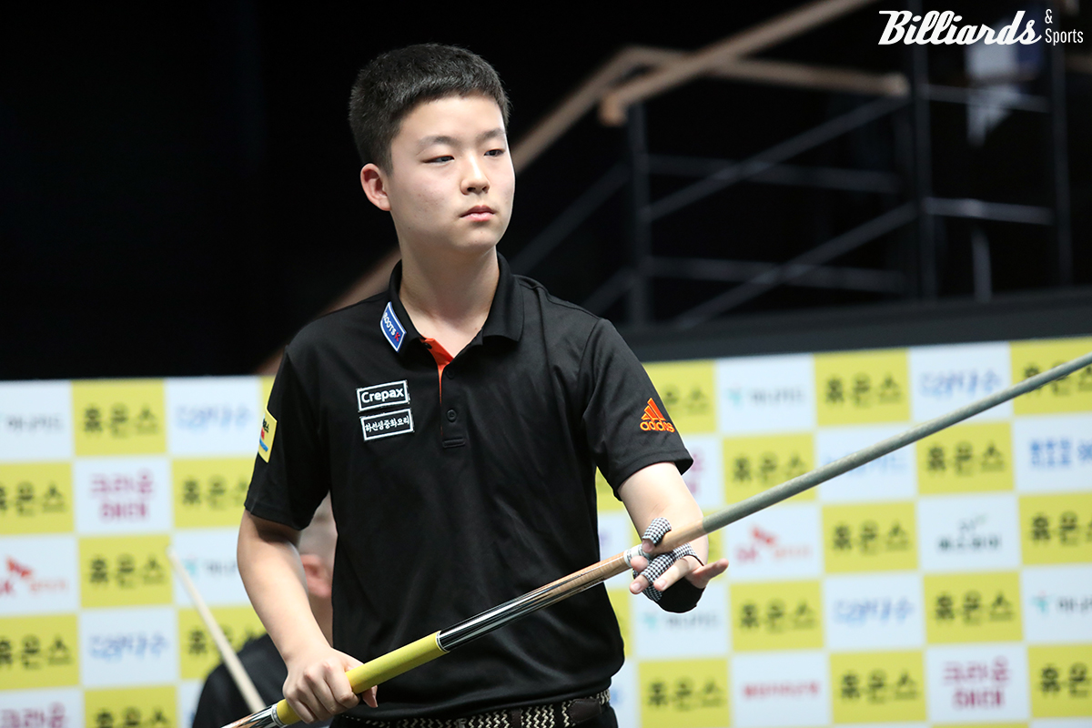 김영원은 1부 투어 세 경기를 사파타와 조재호, 레펀스 등 최강자들과 모두 상대해 모두 좋은 활약을 펼쳤다.