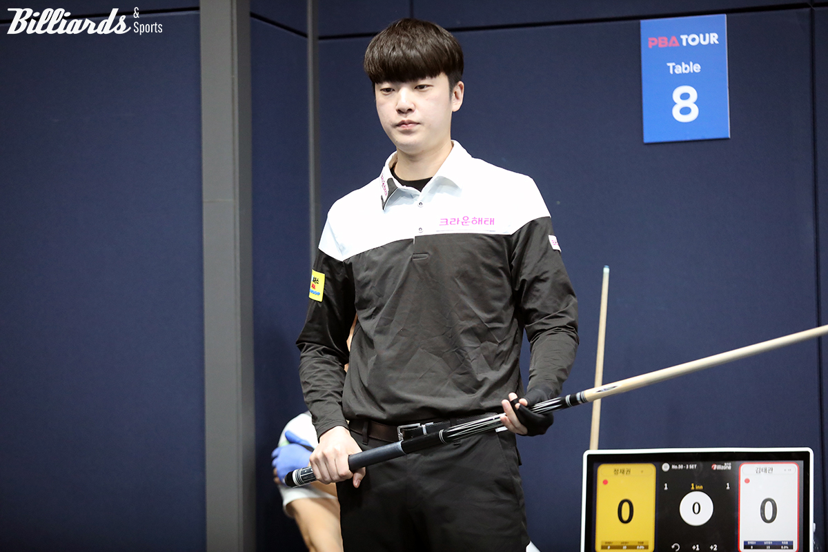 '주니어 세계챔피언' 출신 김태관(크라운해태)은 64강전에서 김영원의 돌풍에 맞서게 됐다.