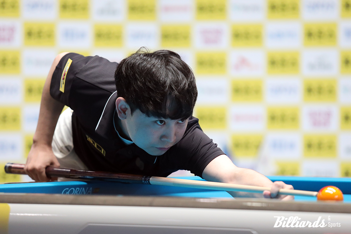 정해창은 64강에서 매 세트 끈질기게 최성원을 따라붙었으나 끝내 0-3으로 패하고 말았다. 사진=고양/김민영 기자